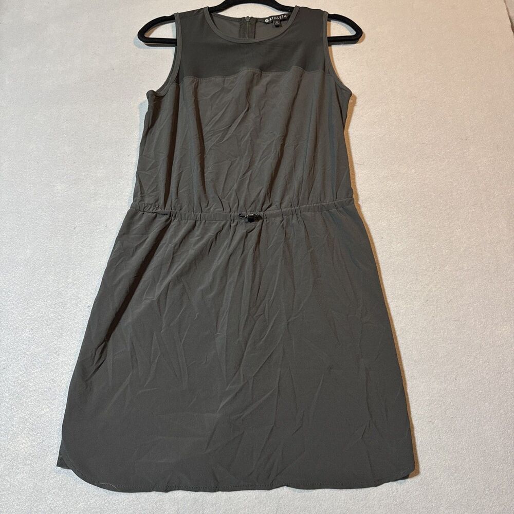 Athleta Gray-Green Activewear Dress Size 4 - Picture 1 of 6